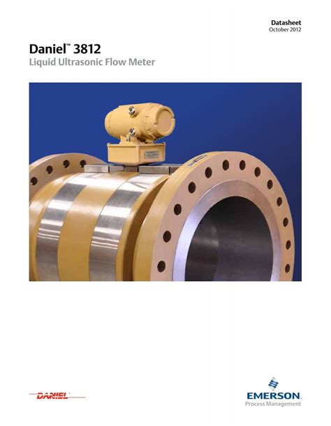 Emerson Daniel Flow Meter