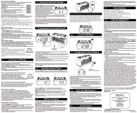 Emerson Smart Set Bluetooth Pairing Instructions