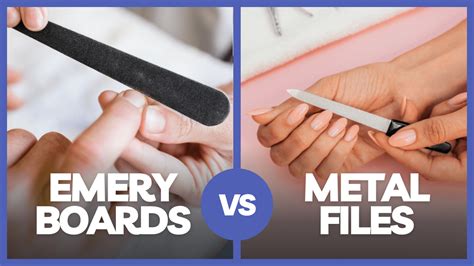 Emery Board Nail File Difference