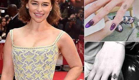 Discover The Hidden Meanings And Stories Behind Emilia Clarke's Tattoos