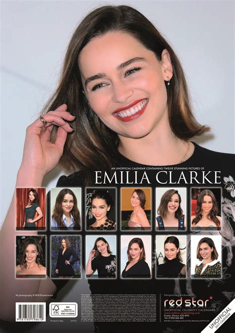 emilia clarke calendar 2024
