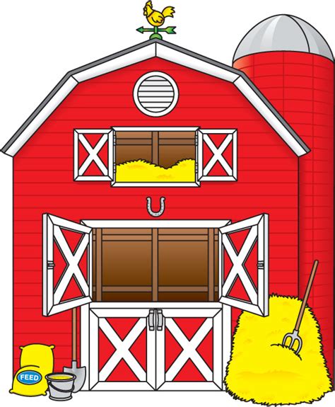 Emily And George Had A Farm With A New Barn.
