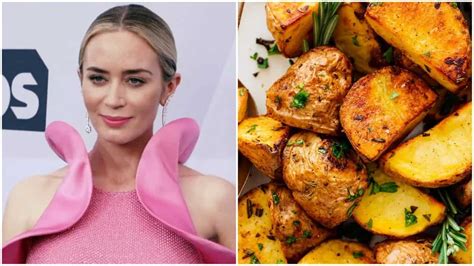 emily blunt's english roasted potatoes