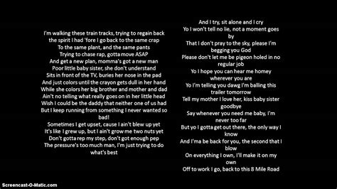 eminem 8 mile song lyrics