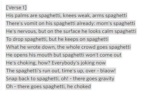 eminem lyrics mom's spaghetti