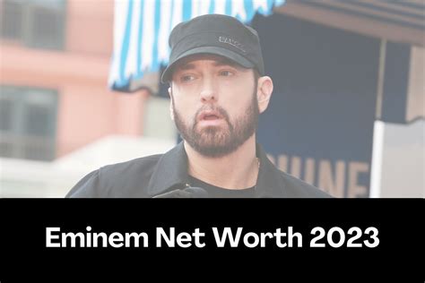 eminem net worth 2023 ranking