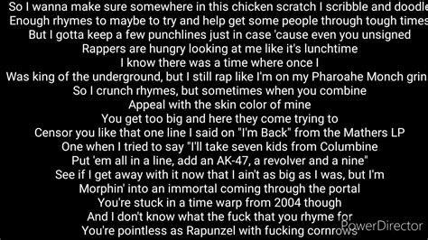 eminem rap god letra