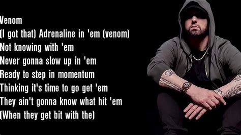 eminem venom song lyrics