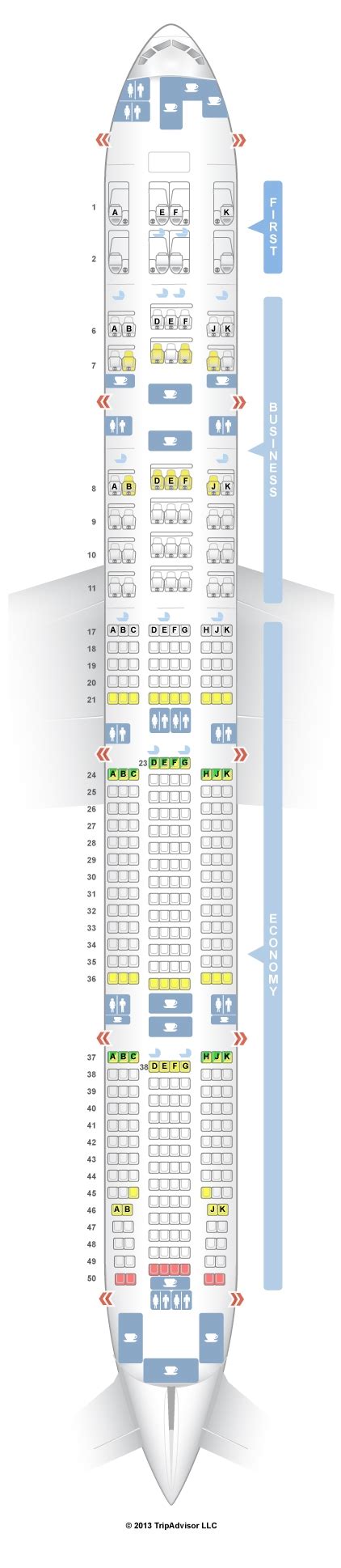 emirates 777 300er seat map