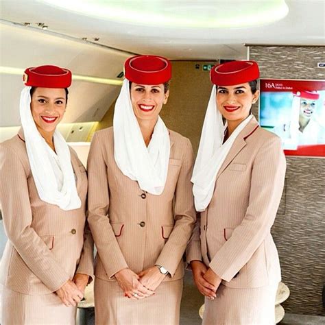 emirates airline flight attendant uniform