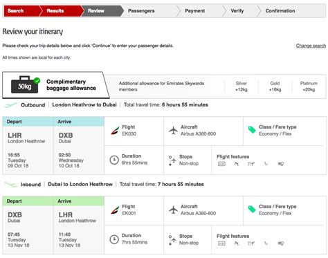 emirates airlines check booking status