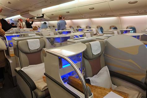 emirates business class seats airbus a380-800