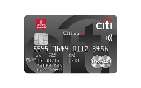 emirates credit card citibank