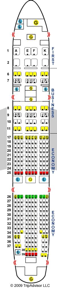 emirates ek210 seat map