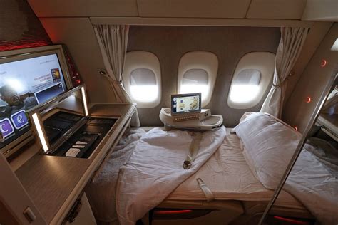 emirates jumbo jet inside