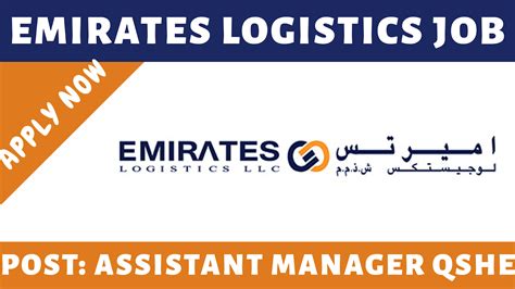 emirates logistics careers