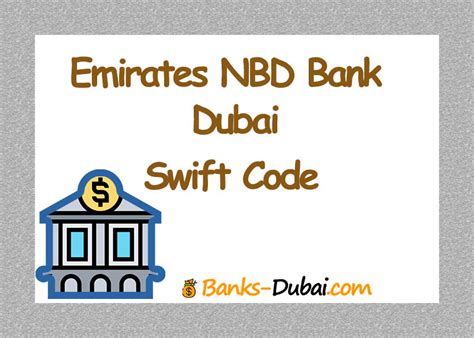 emirates nbd bank pjsc swift code