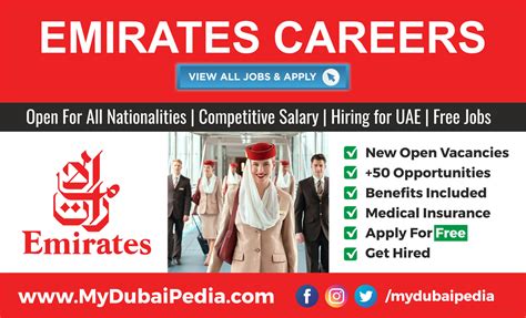 emirates official website for career