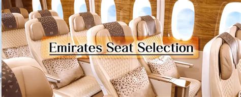 emirates seat selection after booking