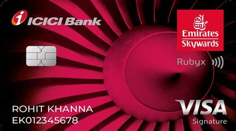 emirates skywards icici bank credit card