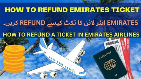 emirates ticket refund online