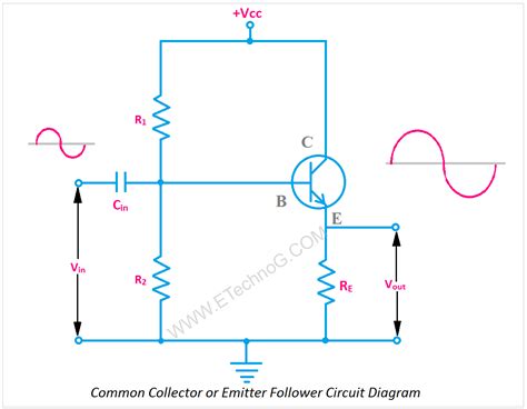 Emitter Follower Relay Switch Circuit