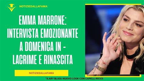 emma a domenica in