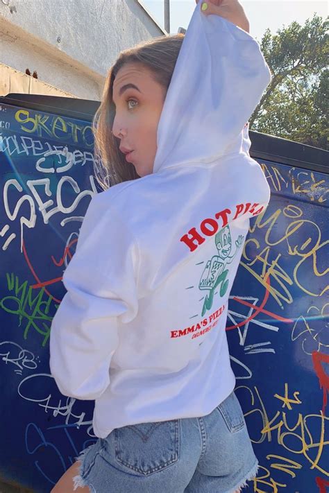 emma chamberlain merch hoodie