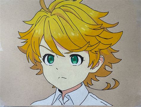 emma drawing the promised neverland