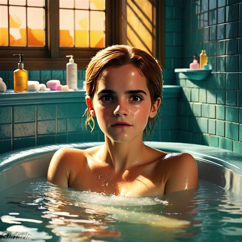 emma watson bath leak