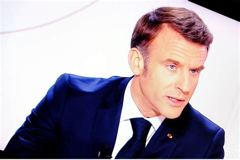 emmanuel macron au journal de 20h