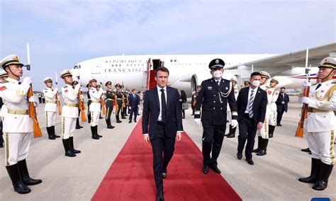 emmanuel macron state visit china