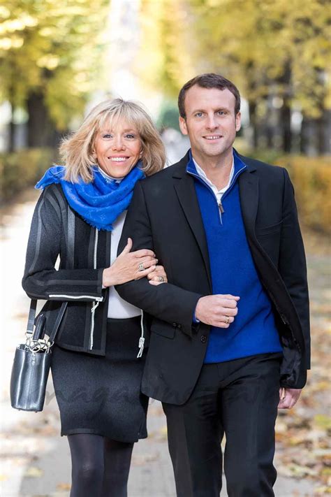 emmanuel macron y brigitte trogneux