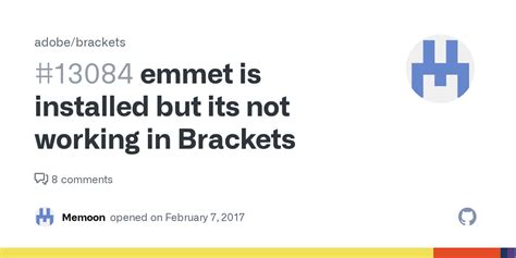 Emmet Not Working In Brackets