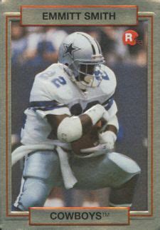 emmitt smith action packed rookie card value