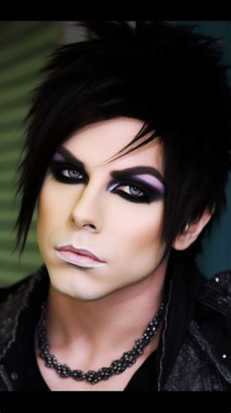 emo makeup male