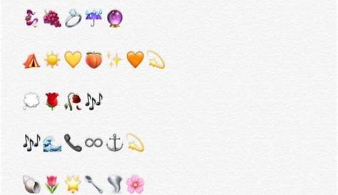 Pin on ♥ cute emoji combinations ♥