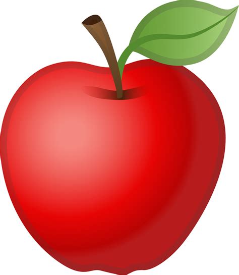 emoji apple red