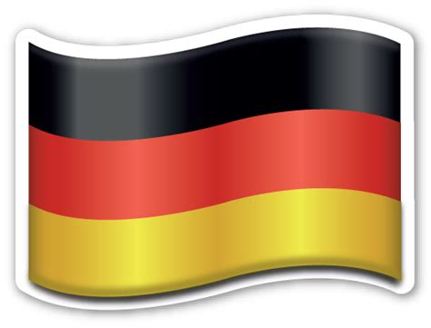 emoji bandera de alemania