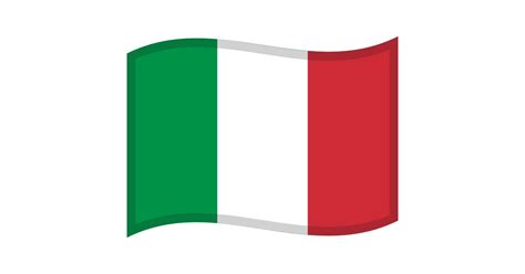 emoji bandiera italiana