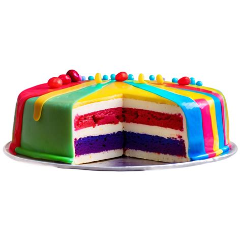 Emoji Cake Rainbow