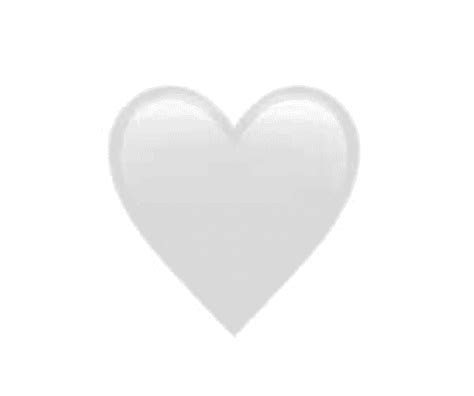 emoji coeur blanc copier coller