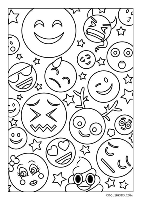 Emoji Color Sheets