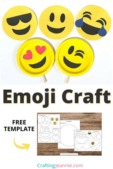 Emoji Craft Template
