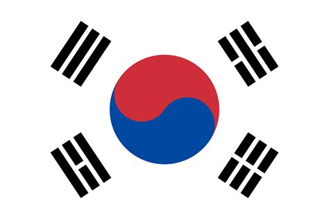 emoji da bandeira da coreia do sul