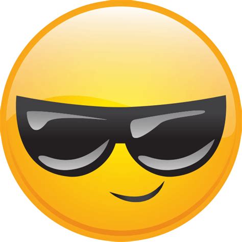 emoji de lentes oscuros