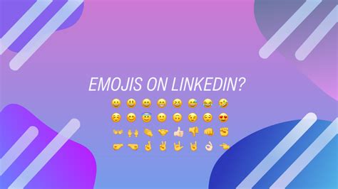 Emoji Keyboard Linkedin