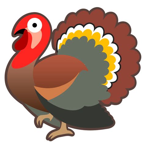 emoji of a turkey
