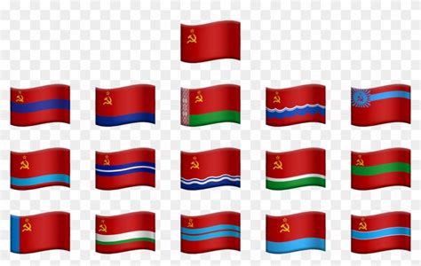 emoji soviet union flag