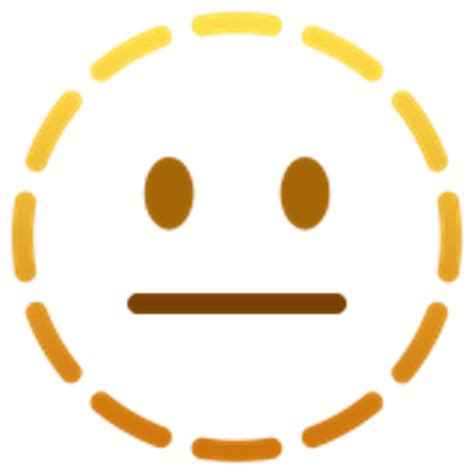 Emoji With Lines Around It